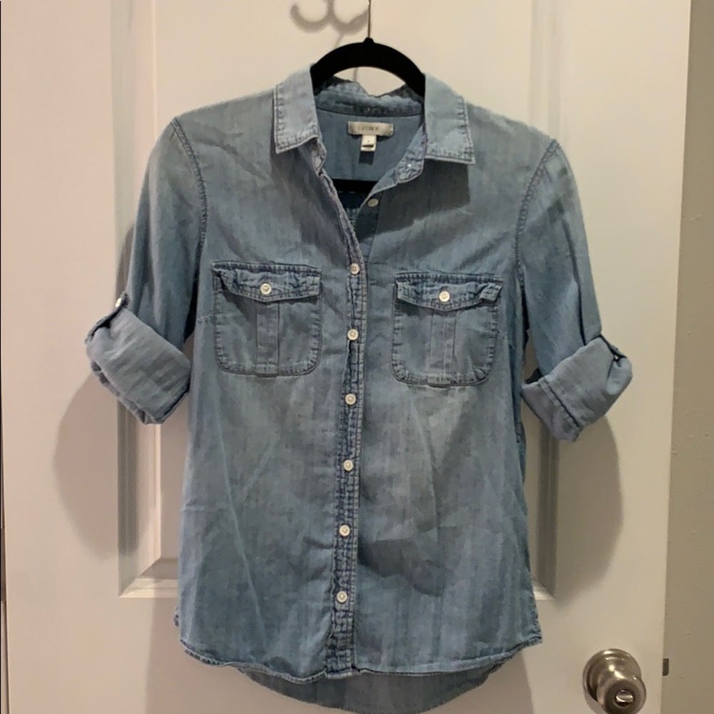 Chambray button down